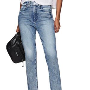 JORDACHE HIGH RISE SLIM STRAIGHT JEANS 100% COTTON